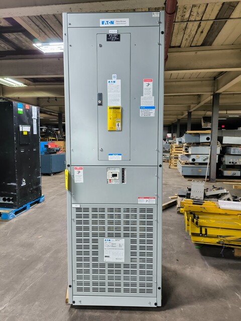 250 Amps, Eaton #PRL1A, Pow-R-Line Switchboard, Panel V48M28T7516M, Transformer KD3250, 2017 - Image 1