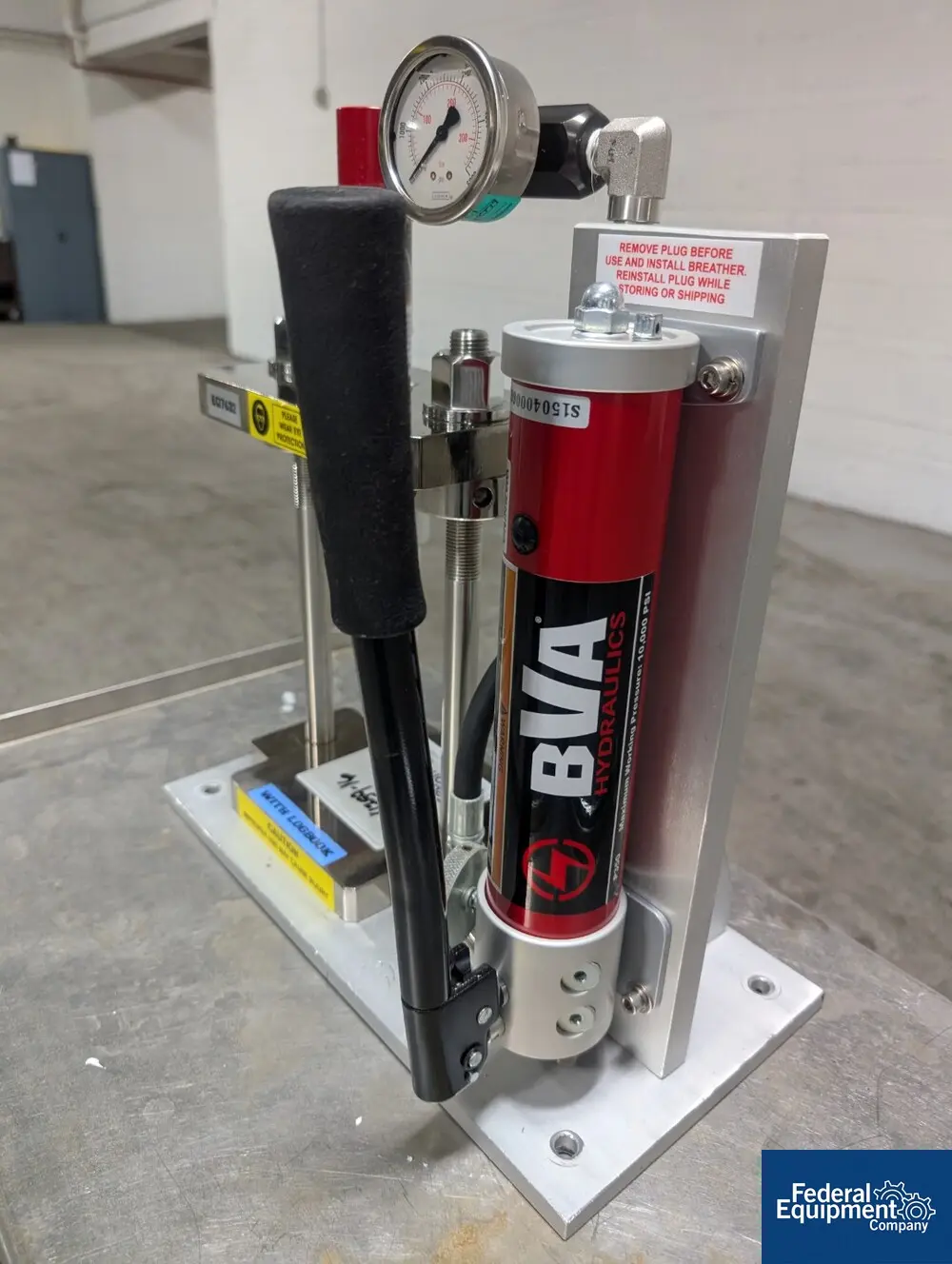 GlobePharma #MTCM-II, Single Station Manual Tablet Press - Image 7