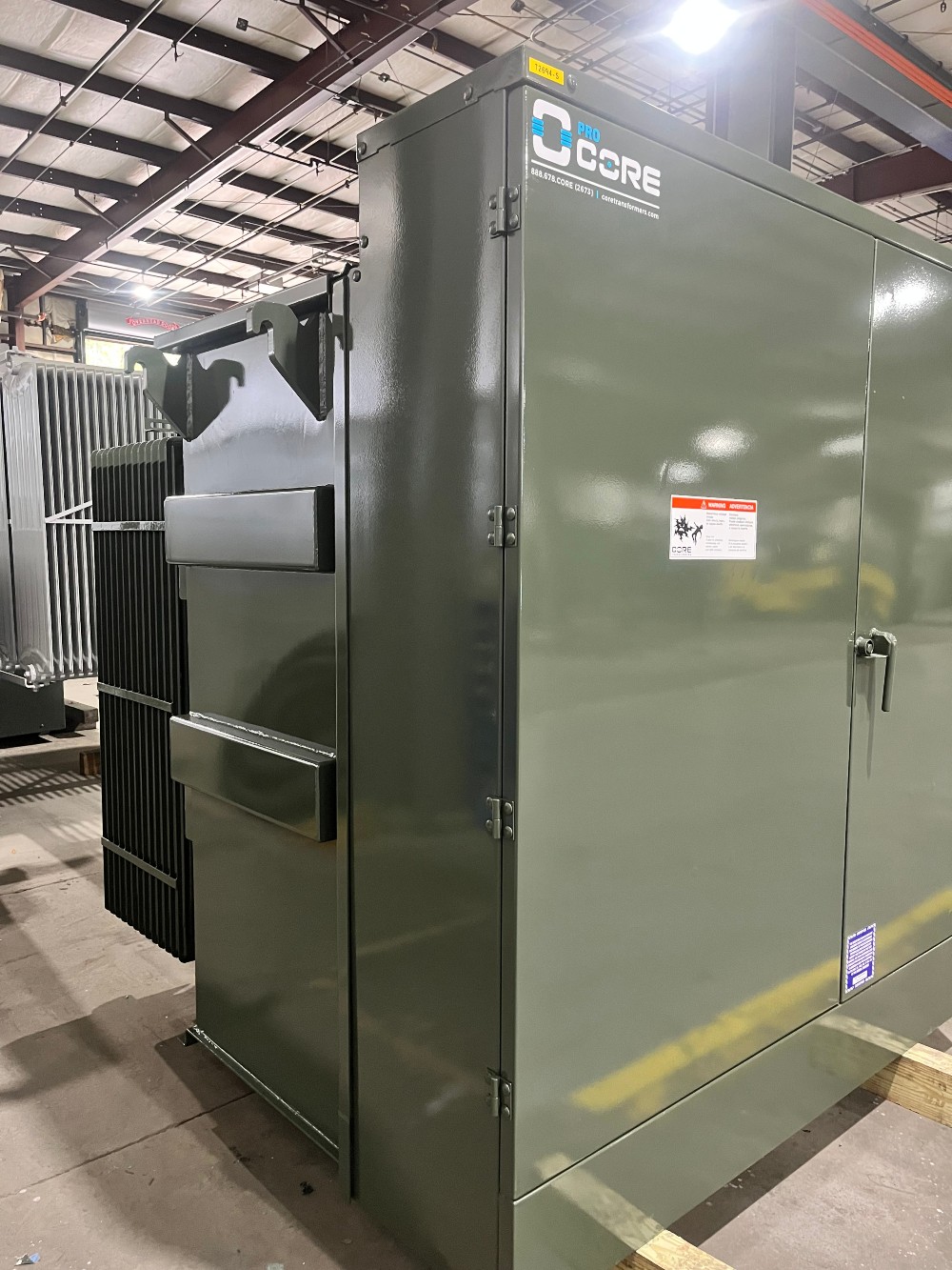 2000 KVA 14400 Delta Primary, 480Y/277 Secondary, Pad, proCORE - Image 4