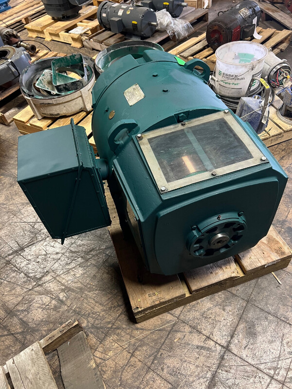 125 HP 1150/2000 RPM General Electric, Frame CD504AT, DPFV, 500 VA, 300 VF, reconditioned - Image 3