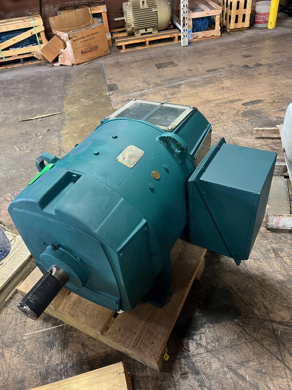 125 HP 1150/2000 RPM General Electric, Frame CD504AT, DPFV, 500 VA, 300 VF, reconditioned - Image 4