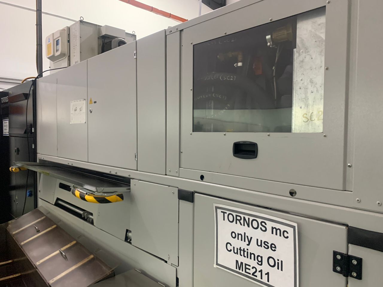 Tornos #Multiswiss-6X16, CNC multi-spindle screw machine, Fanuc 30i, 16mm diameter, s/n #14974, 2019 - Image 4