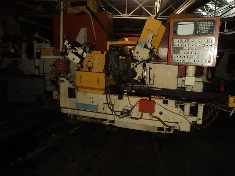 Gold Crown #GC-200, centerless grinder, 4.5" diameter work capacity, 24" x 10" x 12" grinding wheel, 30 HP - Image 1