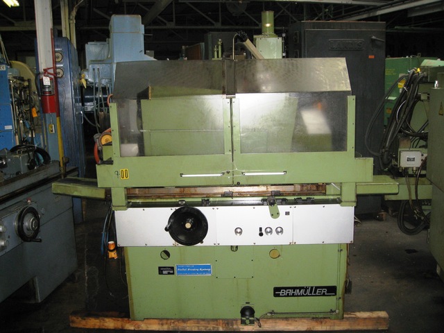 10" x 16" Bahmuller #ASP-400-ATE, plain cylindrical grinder, 20" x 4" x 5" grinding wheel, 10.05 HP, 1986 - Image 1