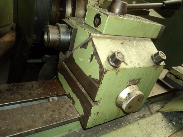 10" x 16" Bahmuller #ASP-400-ATE, plain cylindrical grinder, 20" x 4" x 5" grinding wheel, 10.05 HP, 1986 - Image 8