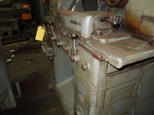 4" x 12" Landis #4H, plain hydraulic cylindrical grinder, 16" outside dimension x 2" width x 8" hole grinding - Image 2