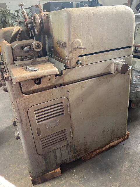 4" x 12" Landis #4H, plain hydraulic cylindrical grinder, 16" outside dimension x 2" width x 8" hole grinding - Image 5
