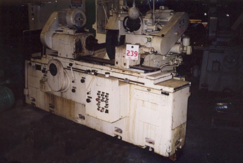 14" x 36" Landis #3R, plain cylindrical grinder, 24" x 4" x 12" grinding wheel, 10 HP, 800/964 RPM, 1970 - Image 1
