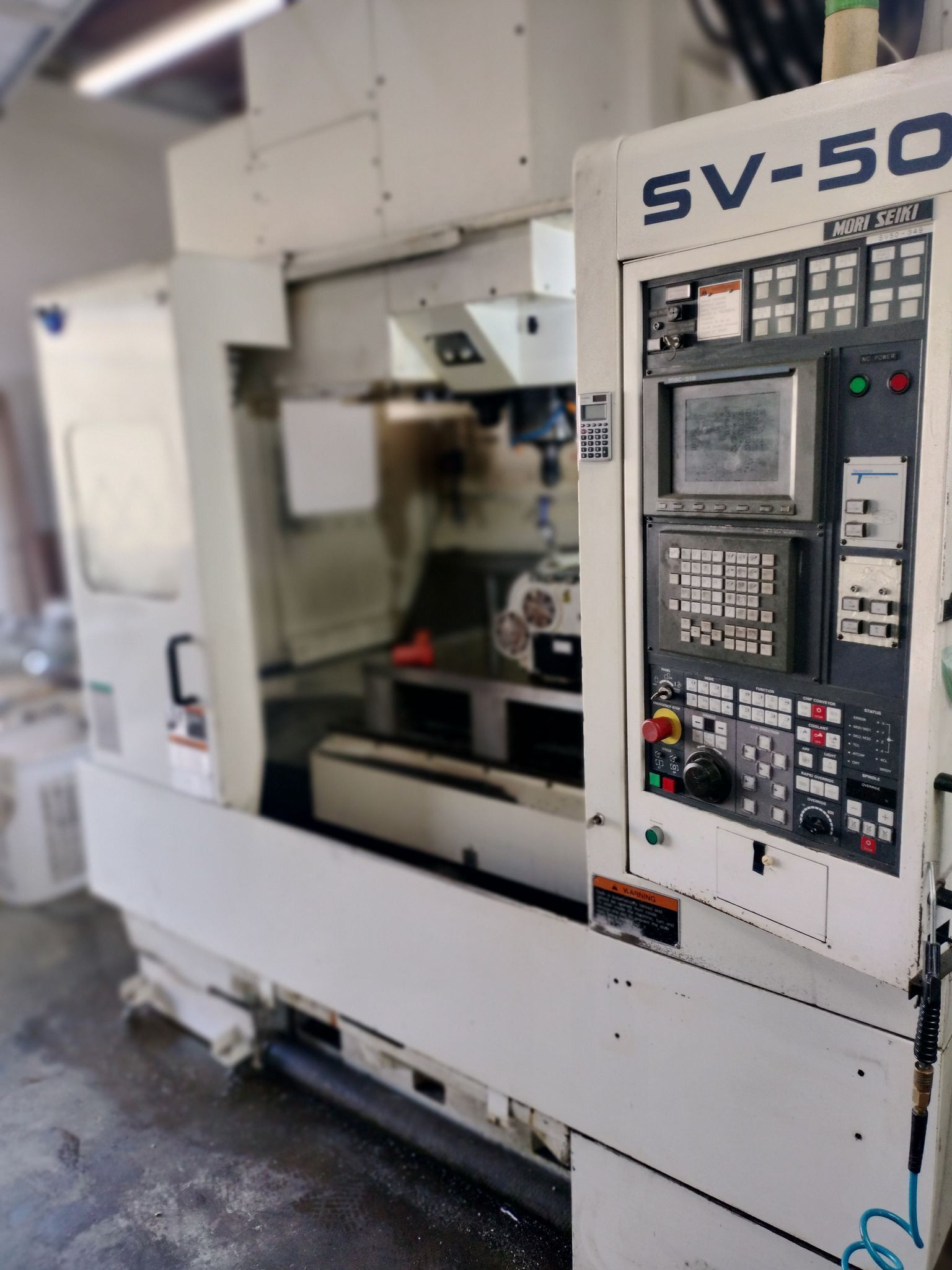 Mori Seiki #SV-50/40, CNC vertical machining center, MSC-516