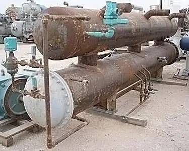 1412 sq.ft., 300 psi shell, 150 psi tube, Cimco-Lewis, shell & Carbon Steel tube heat exchanger, 200°F - Image 4