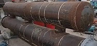 1412 sq.ft., 300 psi shell, 150 psi tube, Cimco-Lewis, shell & Carbon Steel tube heat exchanger, 200°F - Image 6