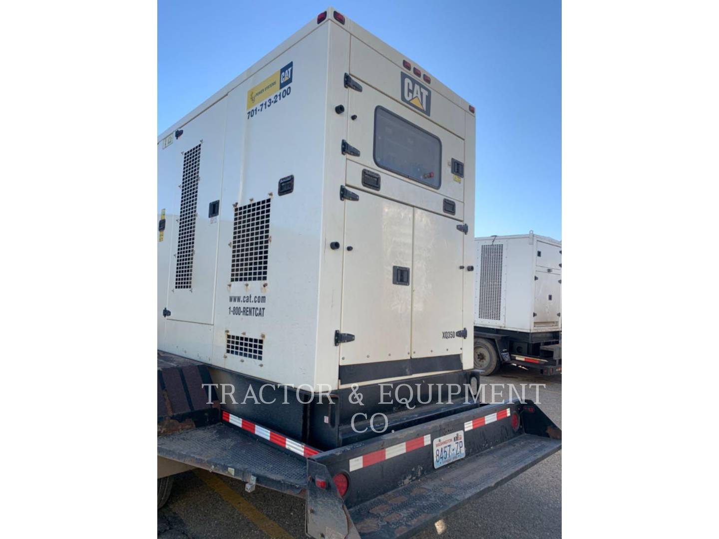 350 KW Caterpillar XQ350N, Mobile Generator Set, Diesel, 1800 RPM, 480V, 16950 hours, 2014 - Image 1