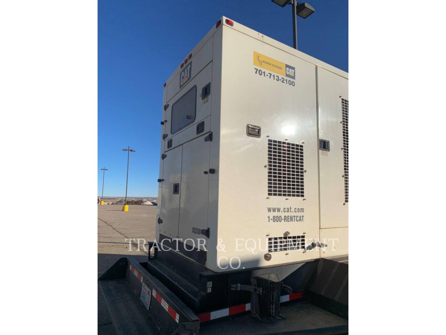 350 KW Caterpillar XQ350N, Mobile Generator Set, Diesel, 1800 RPM, 480V, 16950 hours, 2014 - Image 4