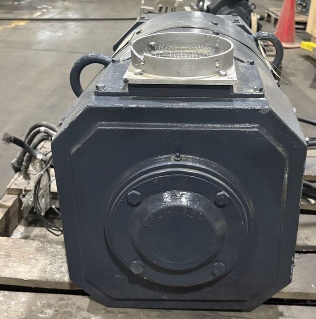 100 HP 1750/2000 RPM Emerson, 3660D452100, Frame 366A, 3 phase, TEFC, 500 VA., 300 VF - Image 7
