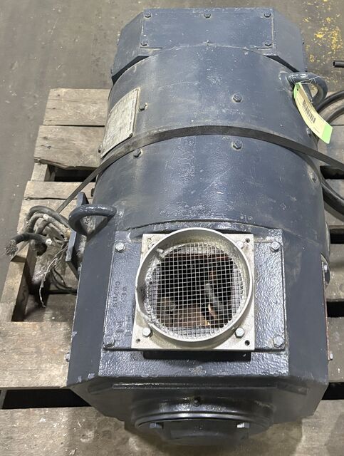100 HP 1750/2000 RPM Emerson, 3660D452100, Frame 366A, 3 phase, TEFC, 500 VA., 300 VF - Image 8