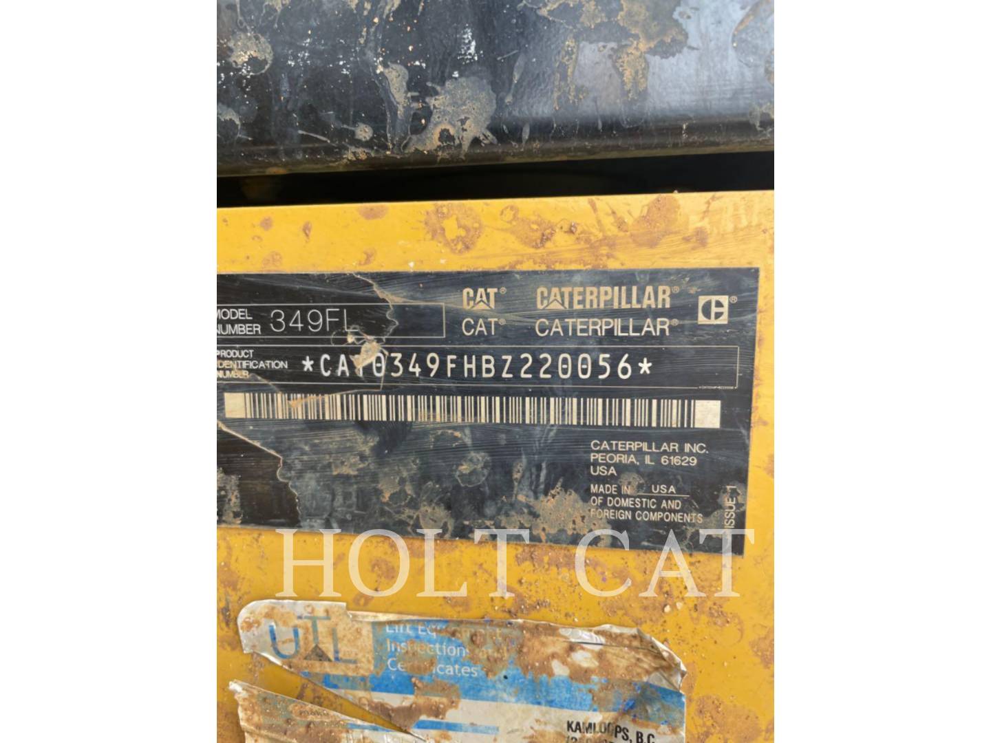 Caterpillar 349FL TC, Crawler Excavator, 3983 hours, S/N: BZ220056, 2017 - Image 6