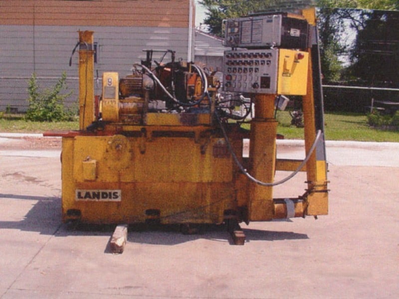 6" x 18" Landis #2R, angle head cylindrical grinder, 30 deg., 24" x 4" x 12" grinding wheel, 10 HP, 1000/1271 - Image 1