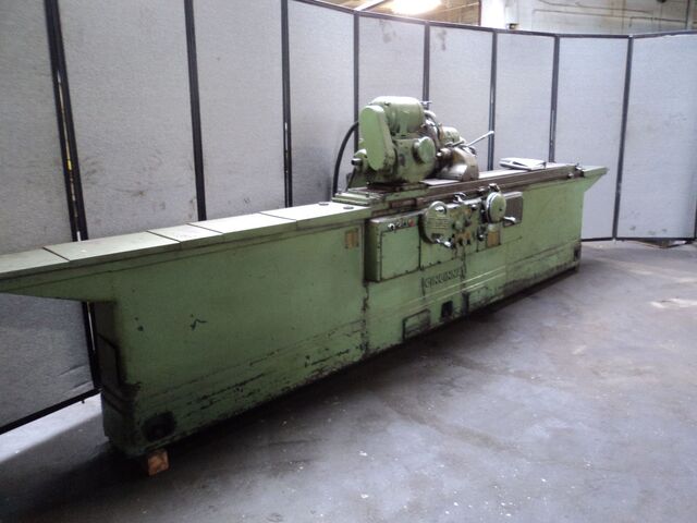 12" x 72" Cincinnati, universal cylindrical grinder, 14" diameter x 1.5" width x 5" hole grinding wheel - Image 3