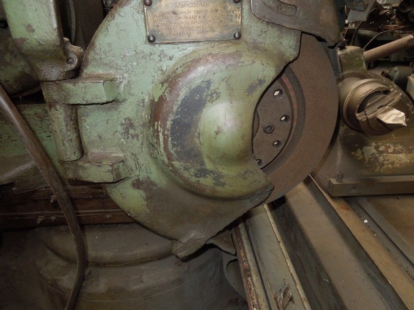 12" x 72" Cincinnati, universal cylindrical grinder, 14" diameter x 1.5" width x 5" hole grinding wheel - Image 4