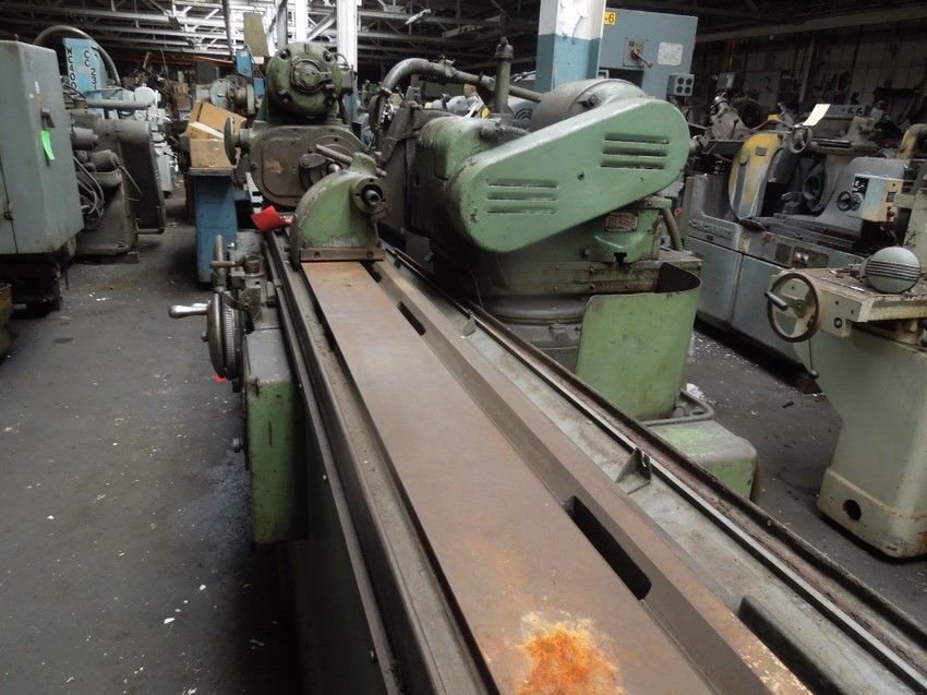 12" x 72" Cincinnati, universal cylindrical grinder, 14" diameter x 1.5" width x 5" hole grinding wheel - Image 6
