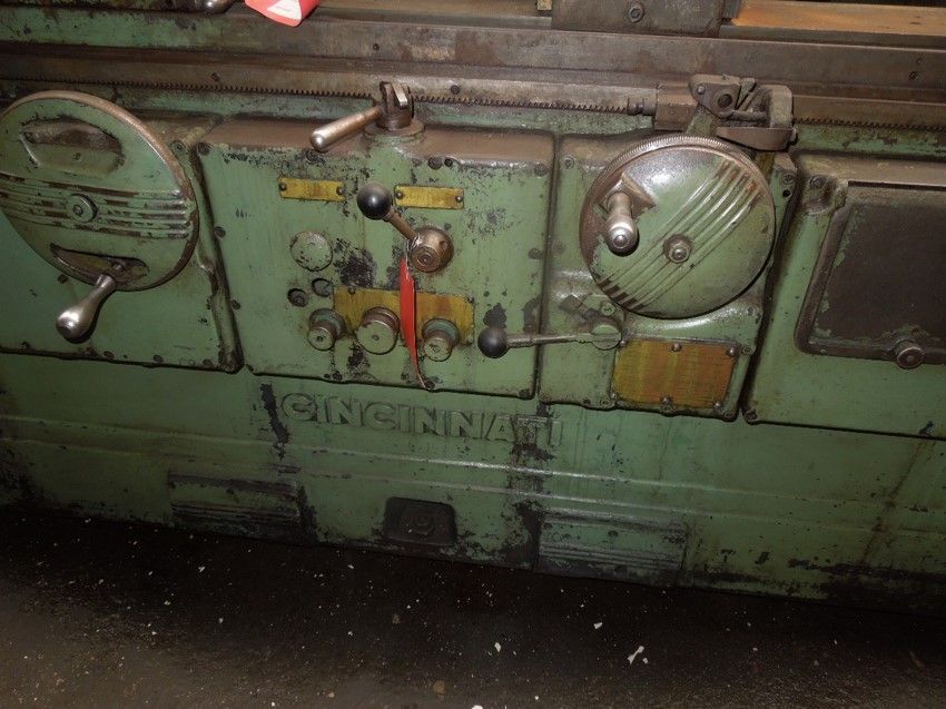 12" x 72" Cincinnati, universal cylindrical grinder, 14" diameter x 1.5" width x 5" hole grinding wheel - Image 7