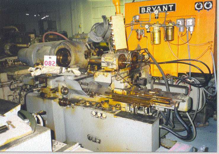 Bryant #3216, internal grinder, 16" swing, 8" grinding stroke, 20" Traverse stroke, 4" hole thru work Head - Image 1