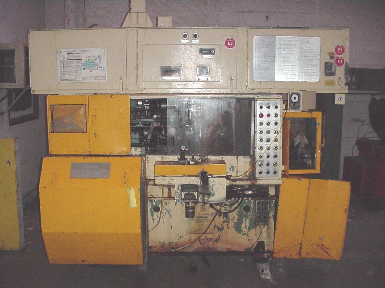 Bryant #Uni-Slide-100, internal grinder, 4" O.D. work capacity, 10" swing, 1" grinding stroke, 6" wheel Slide - Image 1