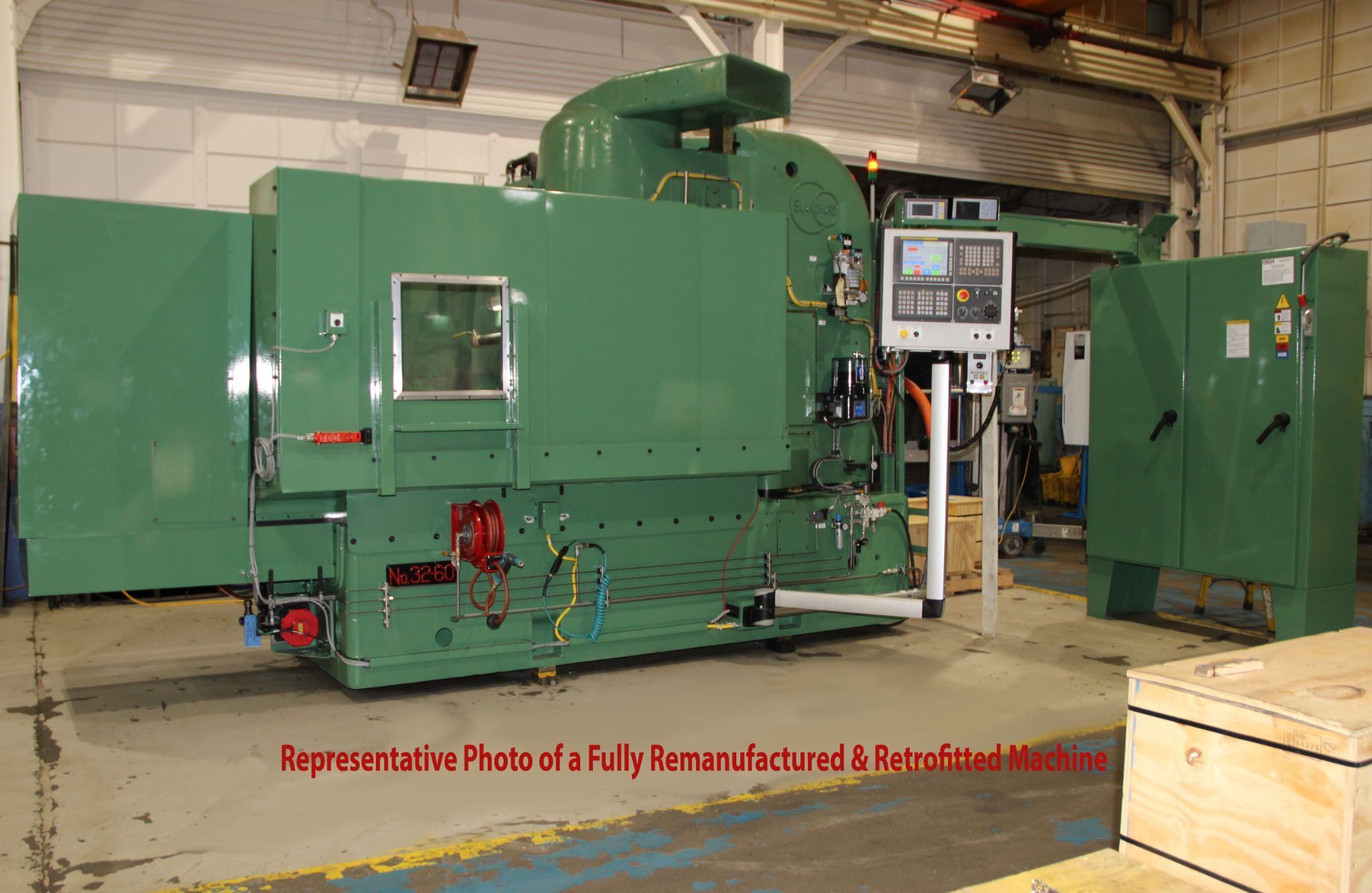 Blanchard #32-60, rotary surface grinder, 66" swing, 60" chuck, 30" vertical Range, 100 HP, 1969 - Image 2