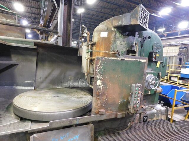 Blanchard #32-60, rotary surface grinder, 66" swing, 60" chuck, 30" vertical Range, 100 HP, 1969 - Image 9