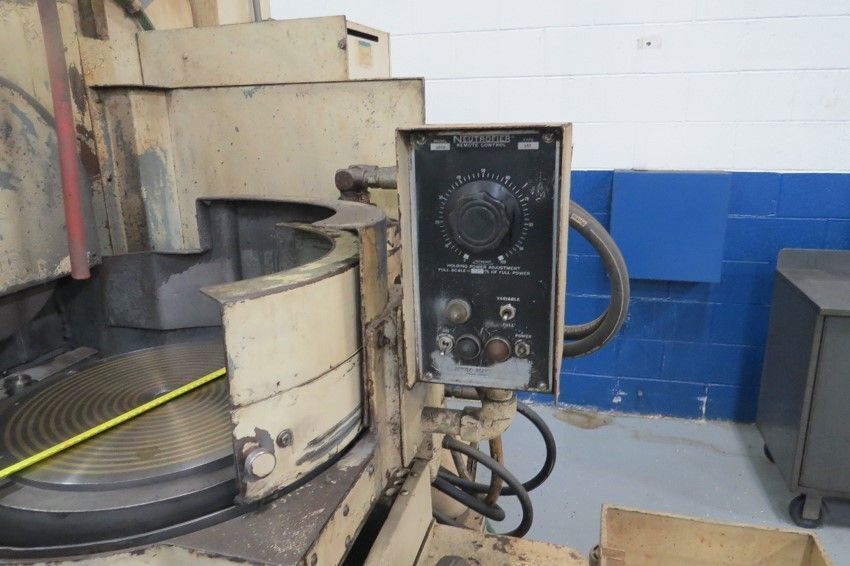 Heald #261, rotary surface grinder, 20" swing, 19"/16" chuck, 14" x 1.5" x 5" wheel, 8" grinding stroke, 12" - Image 9