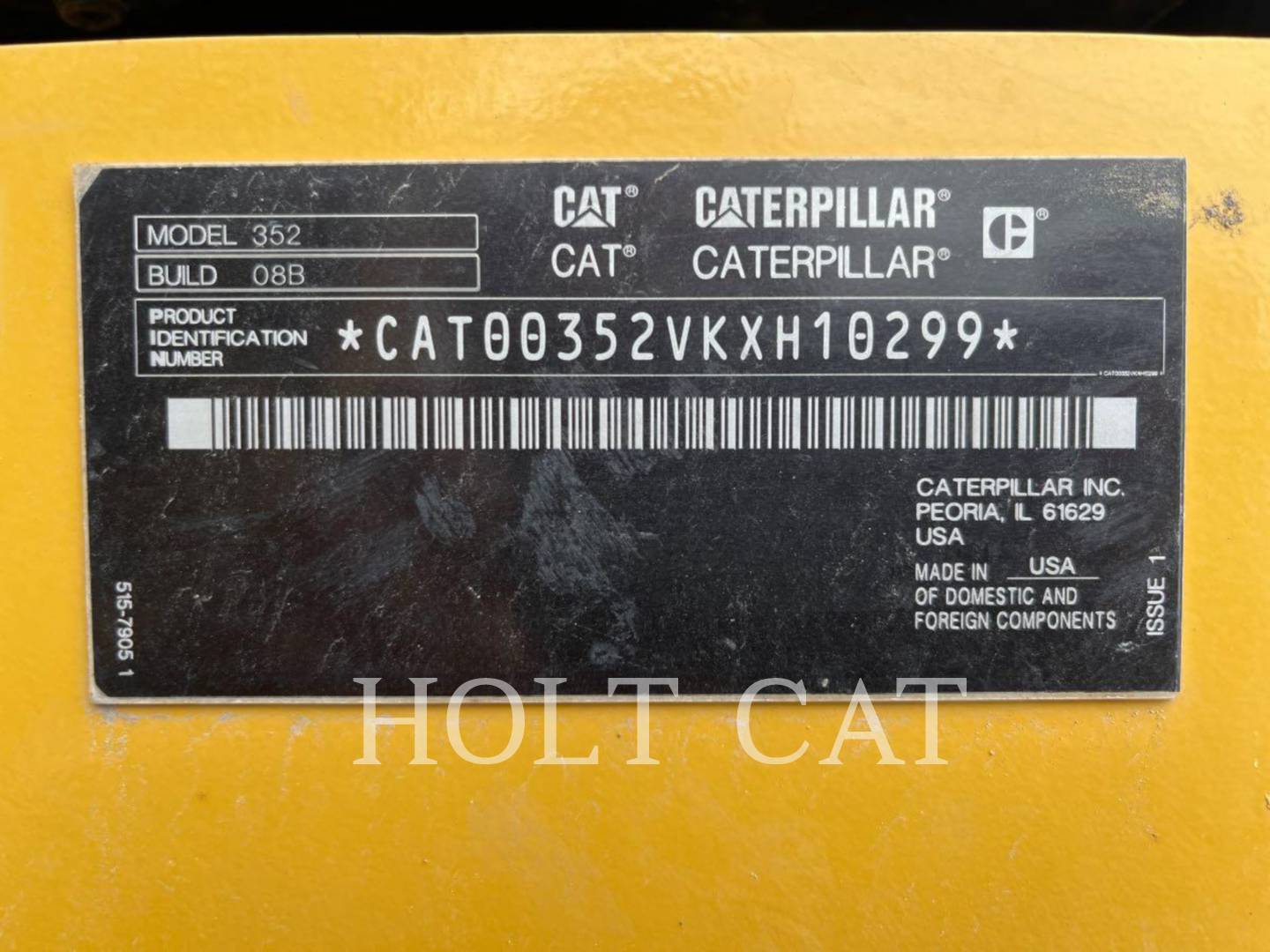 Caterpillar 352 12, Crawler Excavator, 1503 hours, S/N: KXH10299, 2023 - Image 6