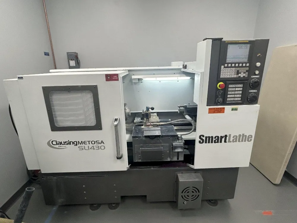 Clausing #SL1430, CNC Lathe, 14" Swing, 2-Axis, 7.4" Turning diameter, 30" Center Distance, 4000 RPM, 10 HP - Image 1