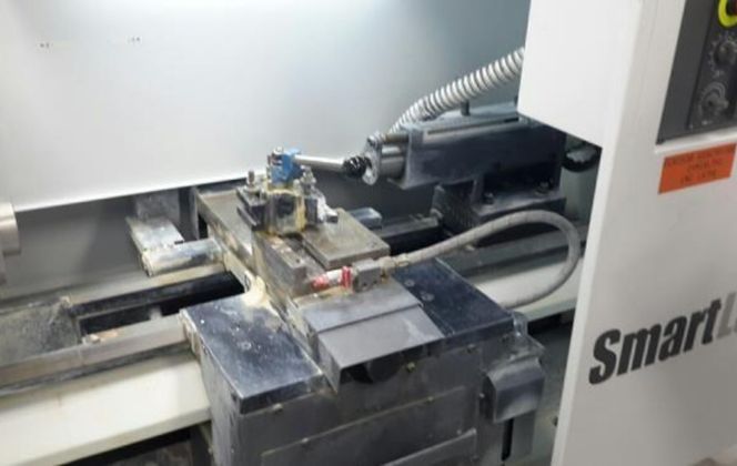Clausing #SL1430, CNC Lathe, 14" Swing, 2-Axis, 7.4" Turning diameter, 30" Center Distance, 4000 RPM, 10 HP - Image 2