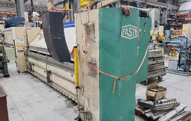 159" Fasti #FP60-40/4, CNC Sheet Metal Folding Machine, 11/64" capacity, 35.5" Bed height, 231" L x 79" H - Image 8