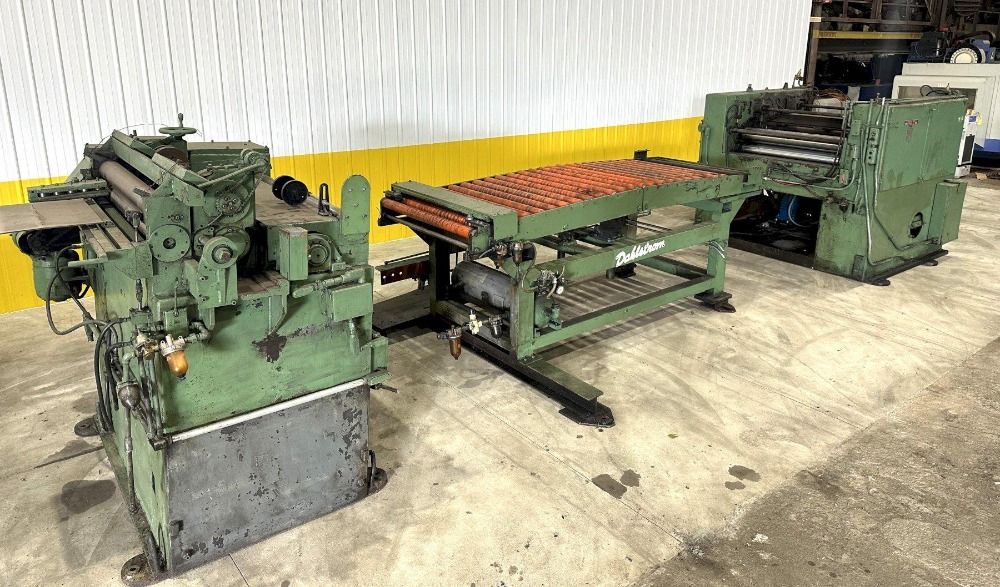 48" RBI #RM48-20S, Automatic Feed Dahlstrom Cut-To-Length line, 20000 lb., 16"-20" Coil I.D., 20" x 24" Coil - Image 3