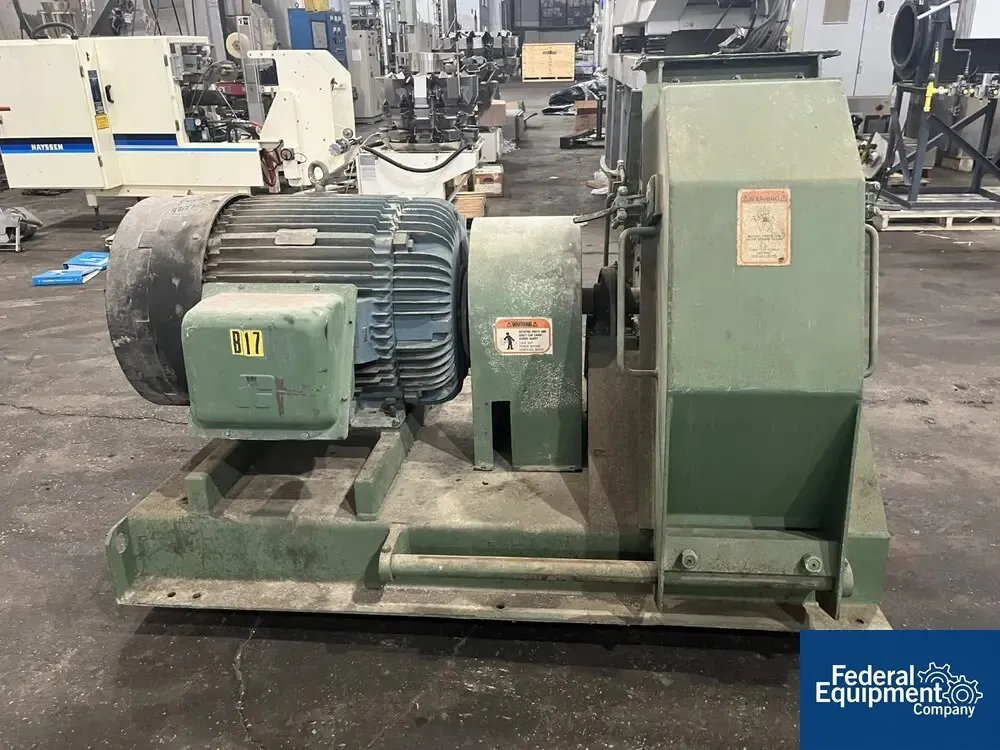 Andritz Sprout #38124, Hammer Mill, 38" diameter x 12" width Grinding Chamber, 125 HP, 460 V - Image 5