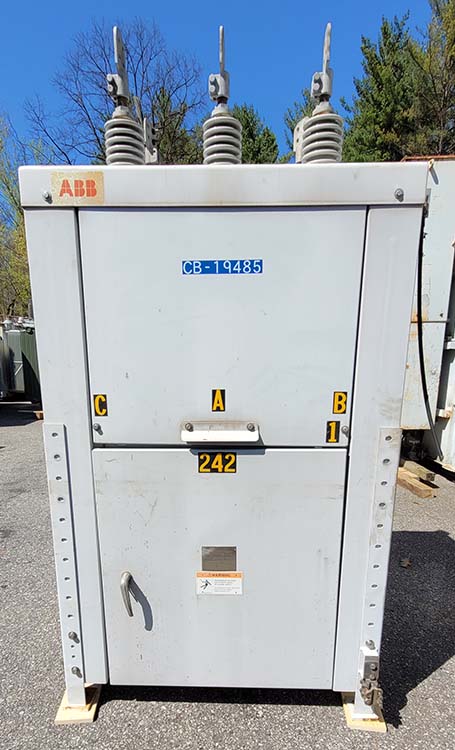 1200 Amp, ABB, No. RMAG, 15 KV, 20 KA, 125 VDC CLOSE & TRIP - Image 1