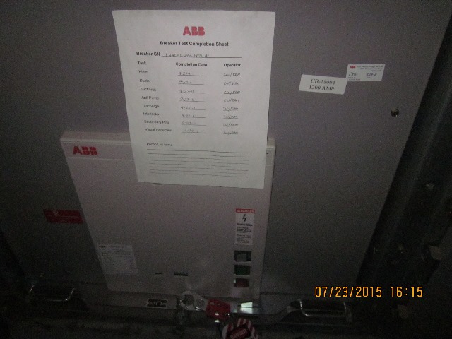 1200 Amp, ABB, AMVAC, 4160 Volts, 2009, ELECTRICALLY OPERATED, UNUSED:1 - Image 1