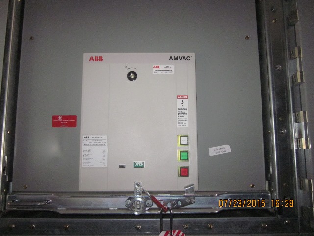 1200 Amp, ABB, AMVAC, 4160 Volts, 2009, ELECTRICALLY OPERATED, UNUSED:1 - Image 1