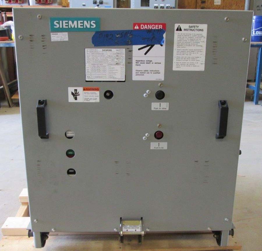 1200 Amp, SIEMENS, 05-GMSG-0063-1200-164, 4760 Volts, 2010, 125 VDC CL/TR/MOT - Image 1