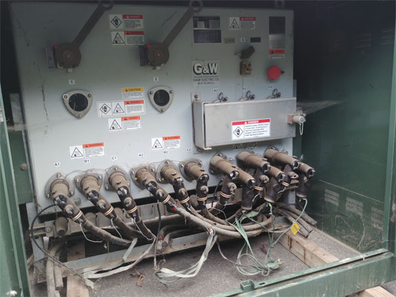 600 Amp, G & W, No. FPRAM33-376F-40PI, 15500 Volts, FUSED, 3-WAY GAS - Image 2