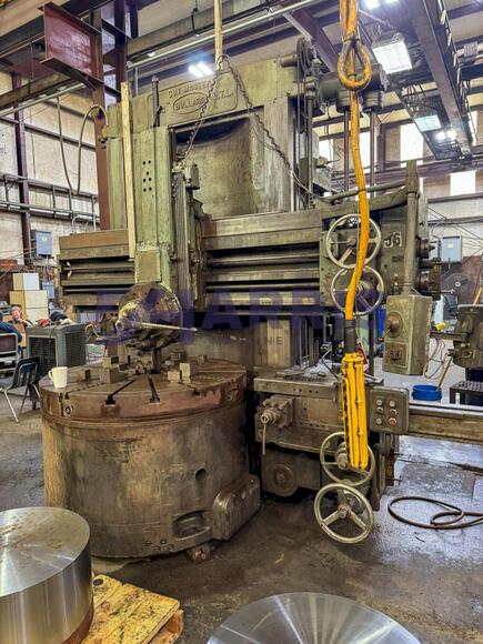 54" Bullard #Cutmaster-54, vertical turret lathe, 5 position turret head, side head, assorted tooling - Image 1
