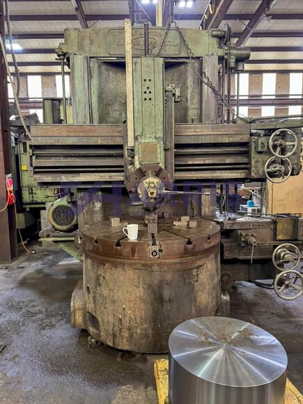 54" Bullard #Cutmaster-54, vertical turret lathe, 5 position turret head, side head, assorted tooling - Image 2