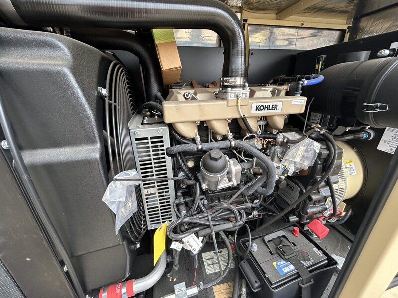50 KW Kohler #50REOZK, diesel generator set, 120/208 Volts, 3-phase, 86 HP @ 1800 RPM, KDI3404TM engine, Tier - Image 8