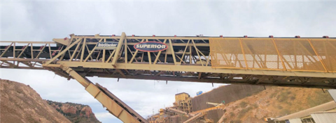 30" wide x 170' long, Superior #F30X170TSSA, stacking belt conveyor, 2016 - Image 3