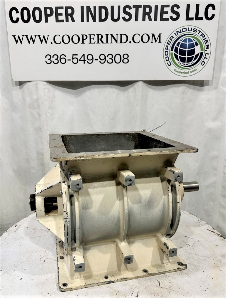 16" x 16" MAC, Stainless rotary airlock, 1-7/8" dia shaft - Image 2
