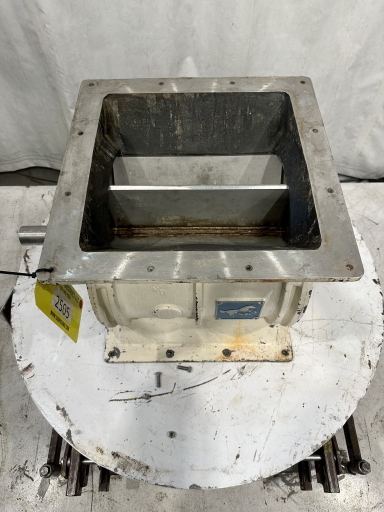 16" x 16" MAC, Stainless rotary airlock, 1-7/8" dia shaft - Image 3