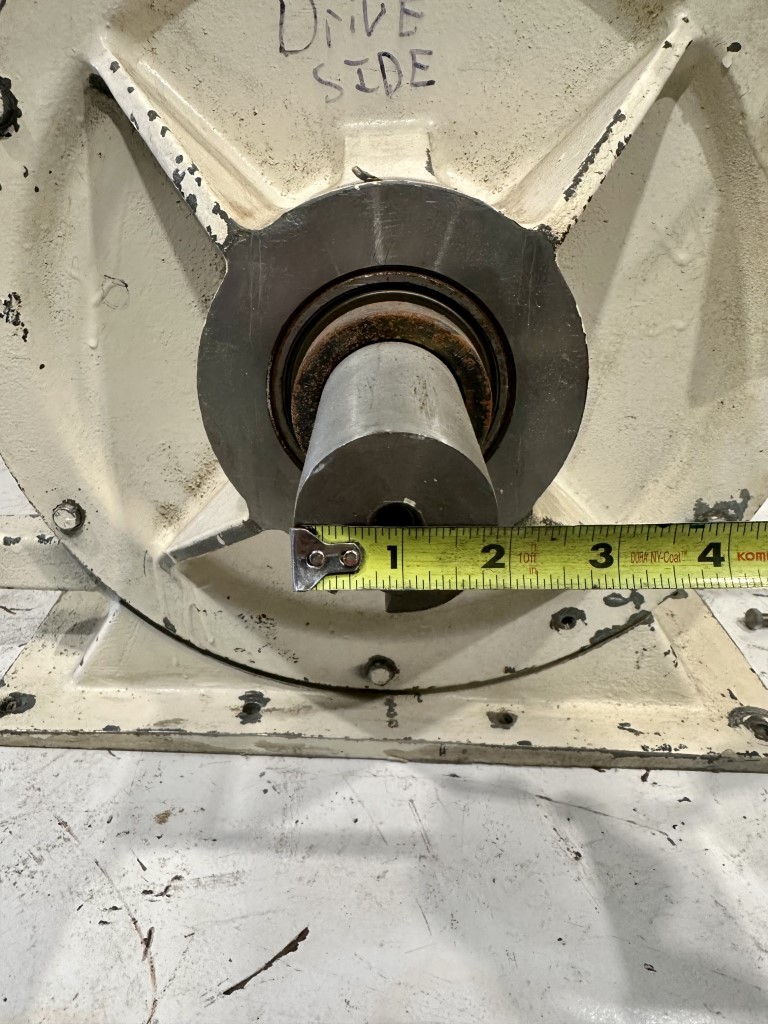 16" x 16" MAC, Stainless rotary airlock, 1-7/8" dia shaft - Image 4