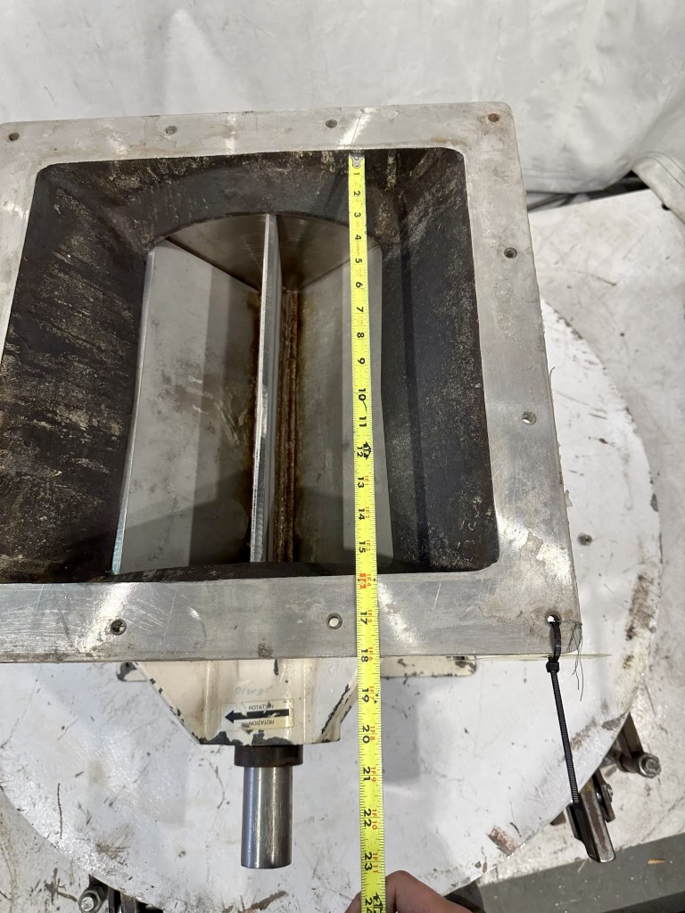 16" x 16" MAC, Stainless rotary airlock, 1-7/8" dia shaft - Image 5