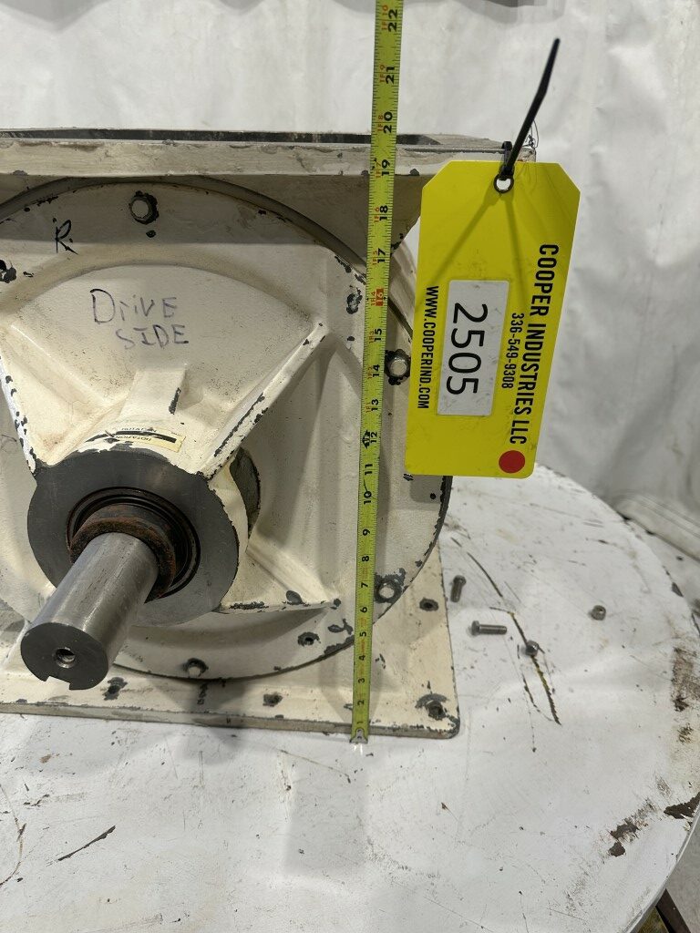 16" x 16" MAC, Stainless rotary airlock, 1-7/8" dia shaft - Image 9
